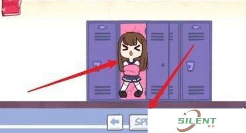 女子学校储物柜中文