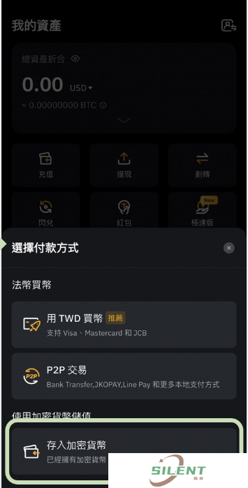 Bybit交易所转账入金