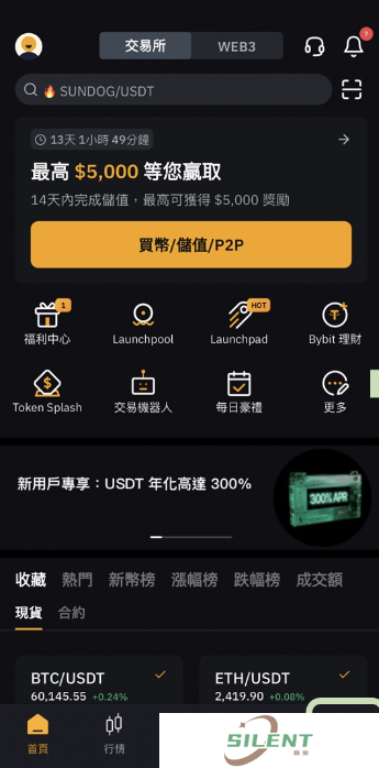 Bybit交易所转账入金