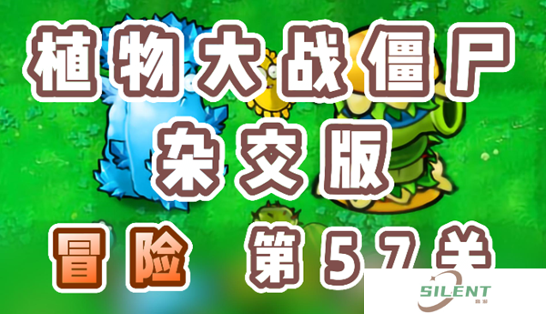 植物大战僵尸杂交版冒险57关怎么过